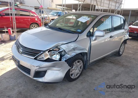 2012 Nissan Versa 1.8 S из США, поврежденный, VIN 3N1BC1CP2CL373887
